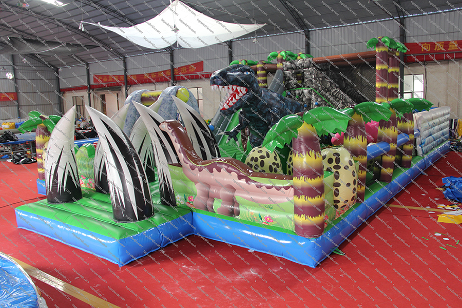 dinosaur trampoline for sale 15X10X6M